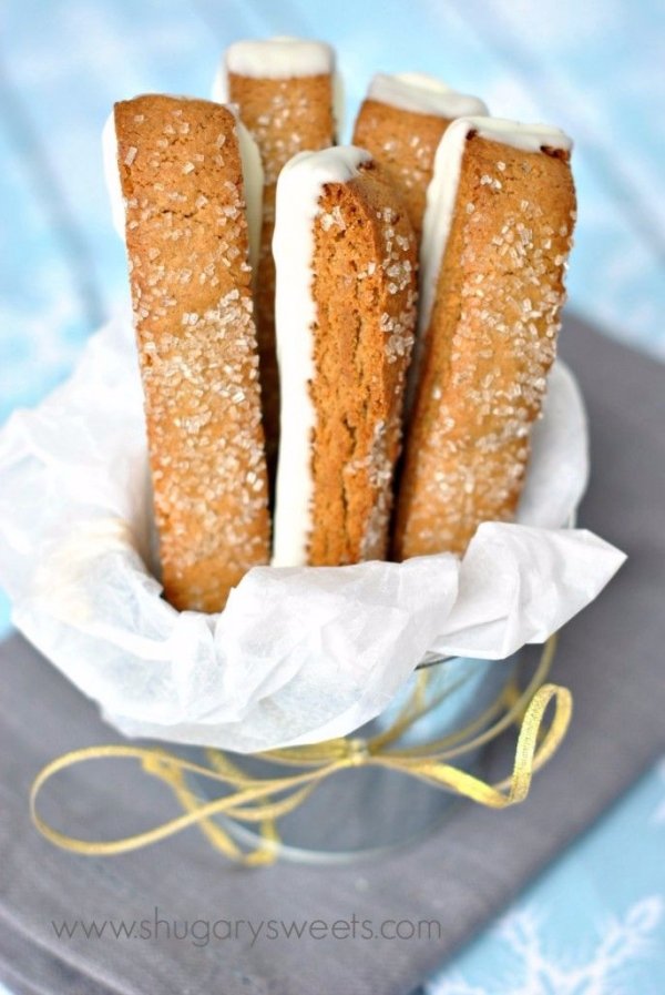 Gingerbread Biscotti