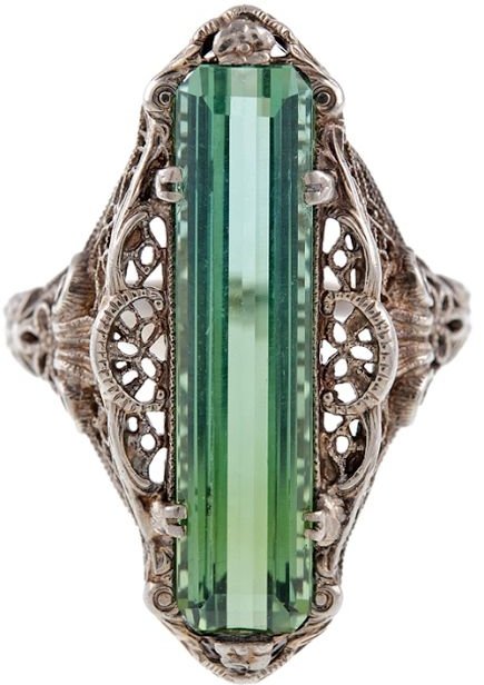 Antique Green Tourmaline