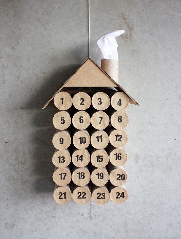 Toilet Roll Calendar