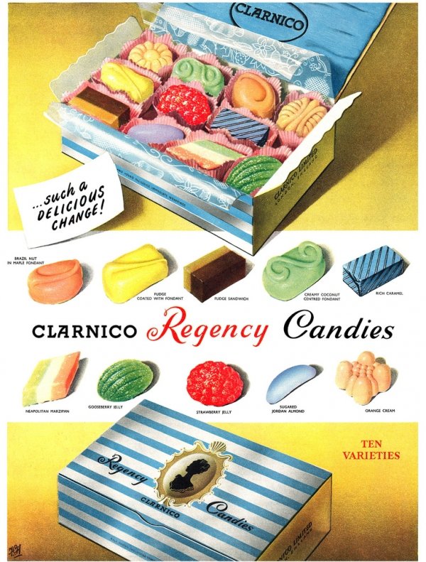 38 Charming Vintage Candy Ads That'll Make You Smile