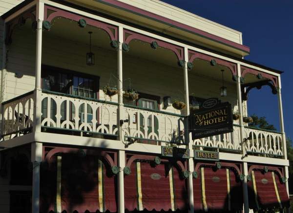 The National Hotel in Jamestown, California