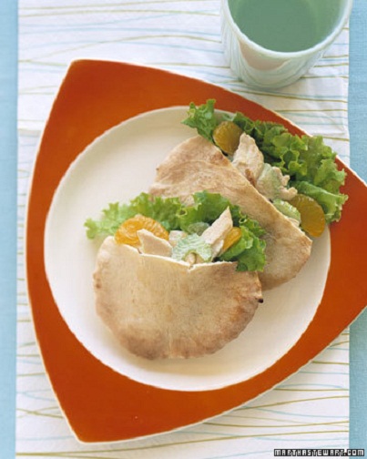 Chicken Salad Pita: Creative Kids' Lunch Ideas...