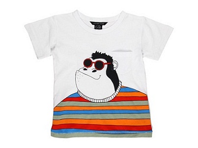 Gorilla T-Shirt: Marc Jacobs Designer Clothes for Kids...