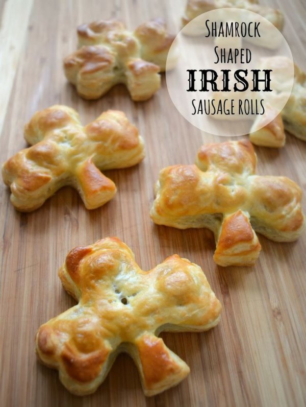 Shamrock Sausage Rolls