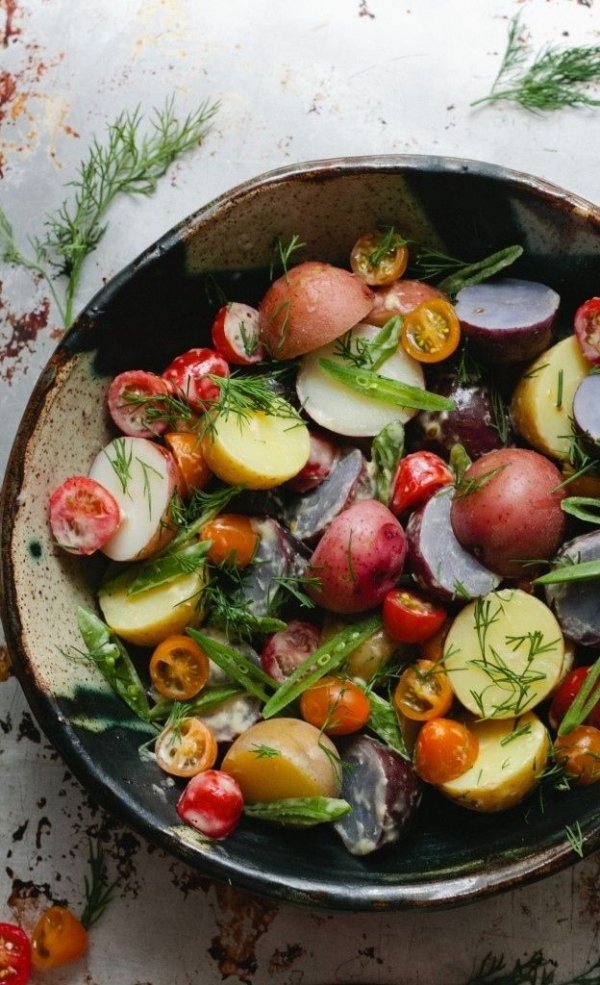 Potato Salad with Dill and Horseradish