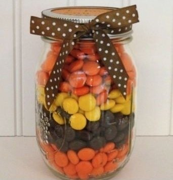 REESE'S Pieces Mason Jar