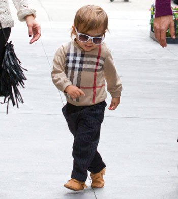 Mason’s Burberry Outfit