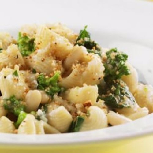 Orecchiette au brocoli Rabe et pois chiches (V)