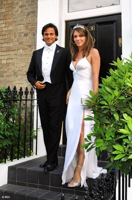 Elizabeth Hurley & Arun Nayar