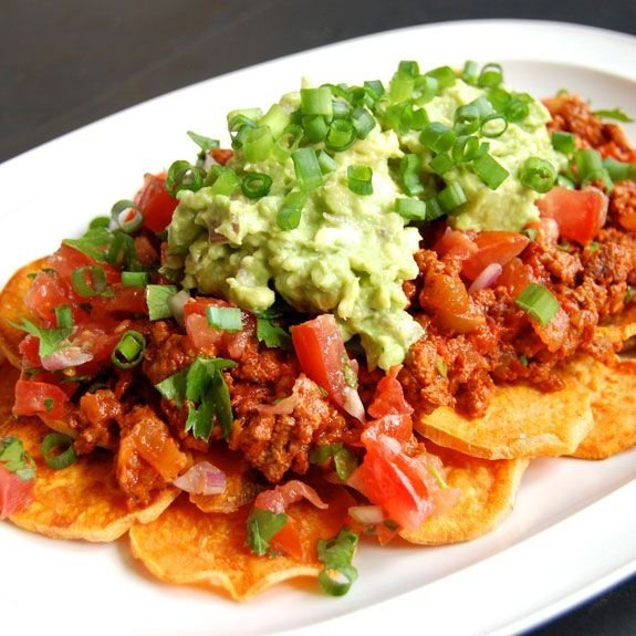 food,dish,cuisine,tostada,produce,