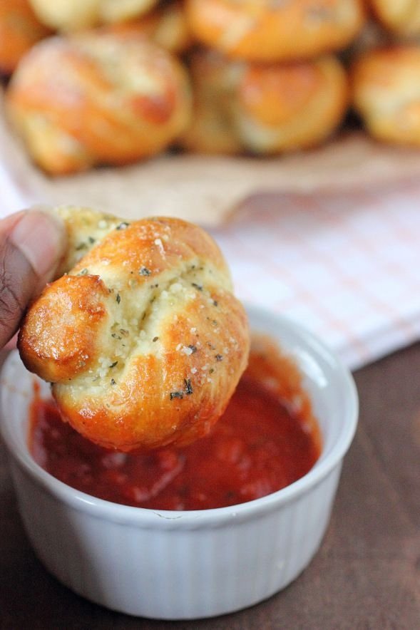 Garlic Pretzels