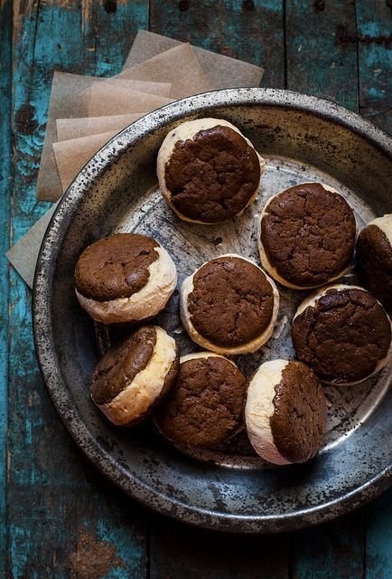 Ginger Cookie & Carrot Cake Ice Cream Sandwiches