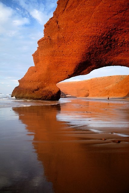 Natural Arch, Legzira Beach, Morocco