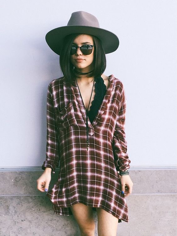 clothing, plaid, pattern, design, hat,