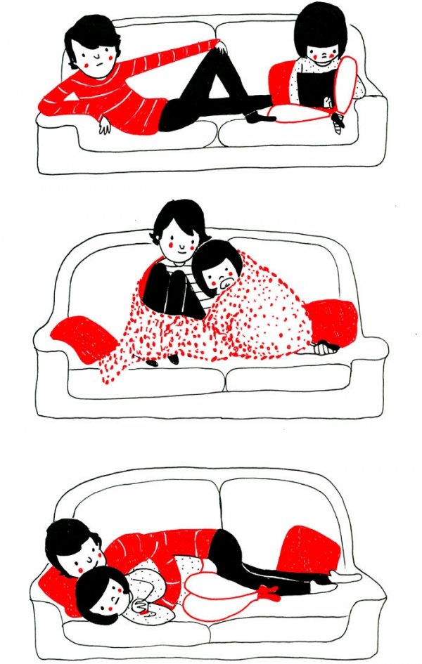 All Your Favorite Cuddle Positions