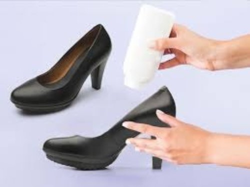 Prevent Squeaky Shoes with Baby Powder