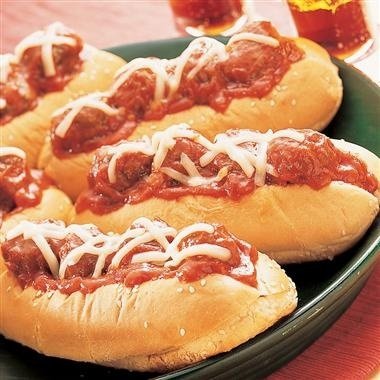 Sloppy Joe Meatball Subs