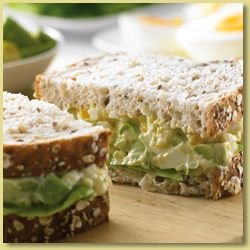 Egg and Avocado Sandwiches