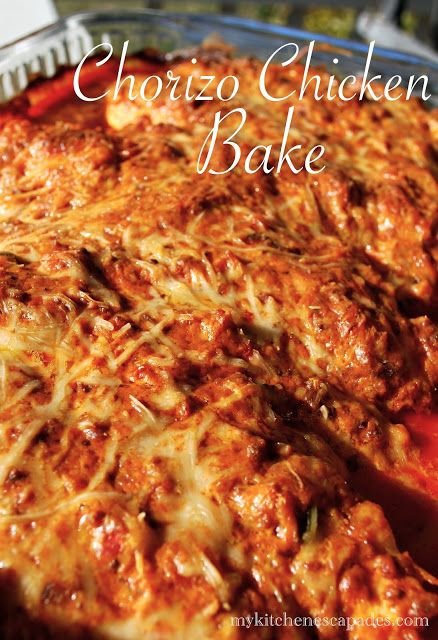 Chorizo Chicken Bake