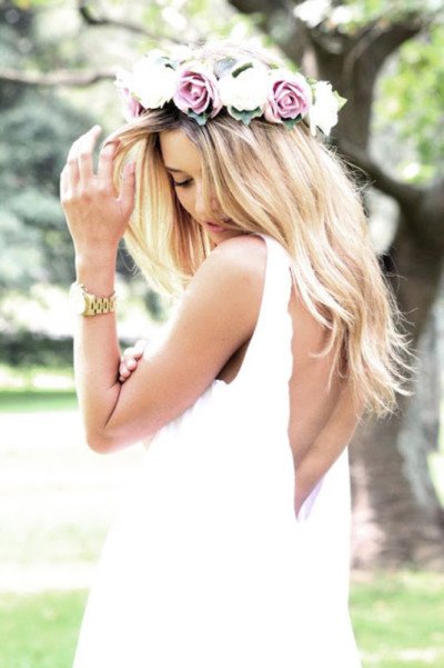 Floral Head Piece
