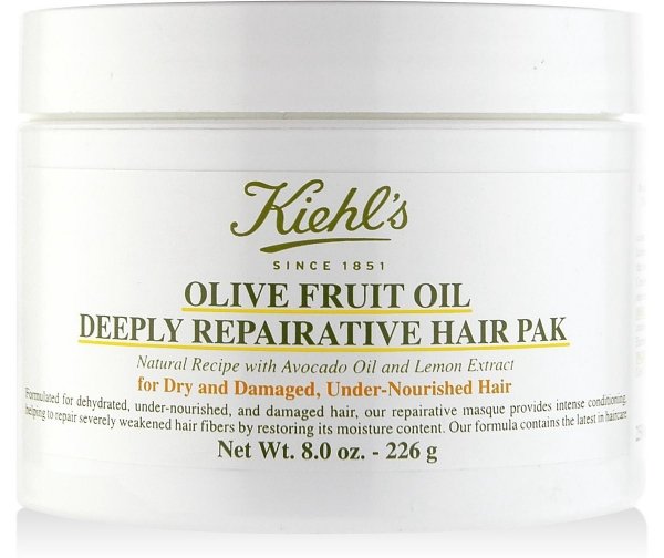 Kiehl’s Olive Fruit Oil Deeply Repairative Hair Pak