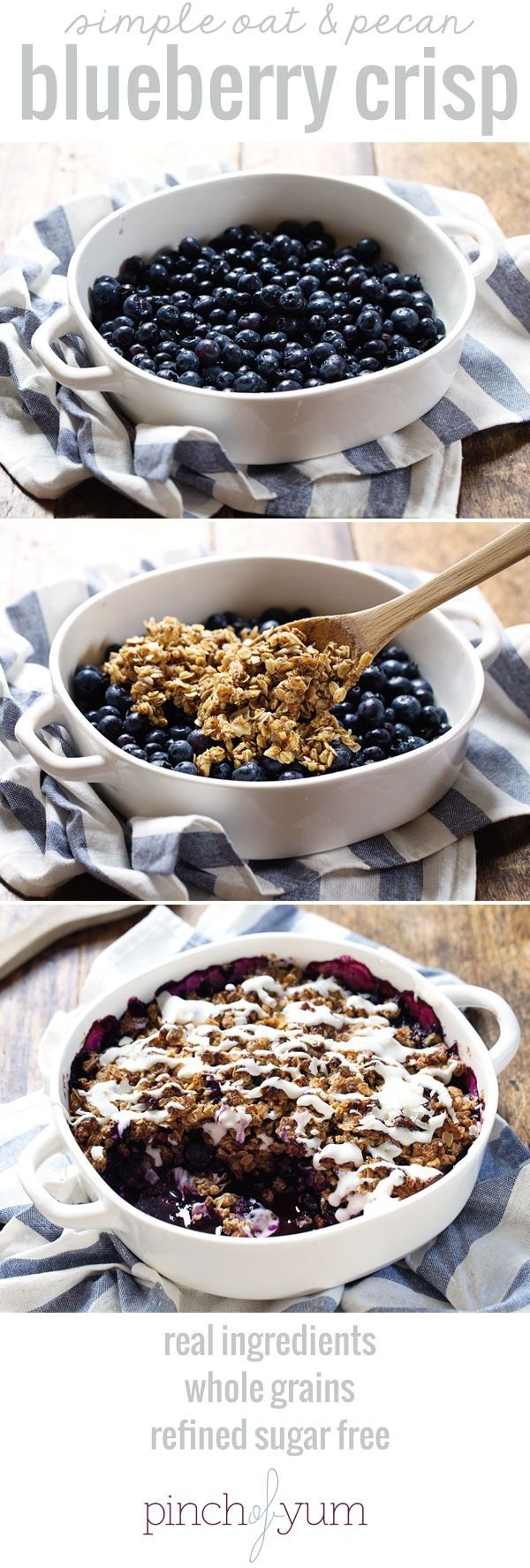 Oat & Blueberry Crisp