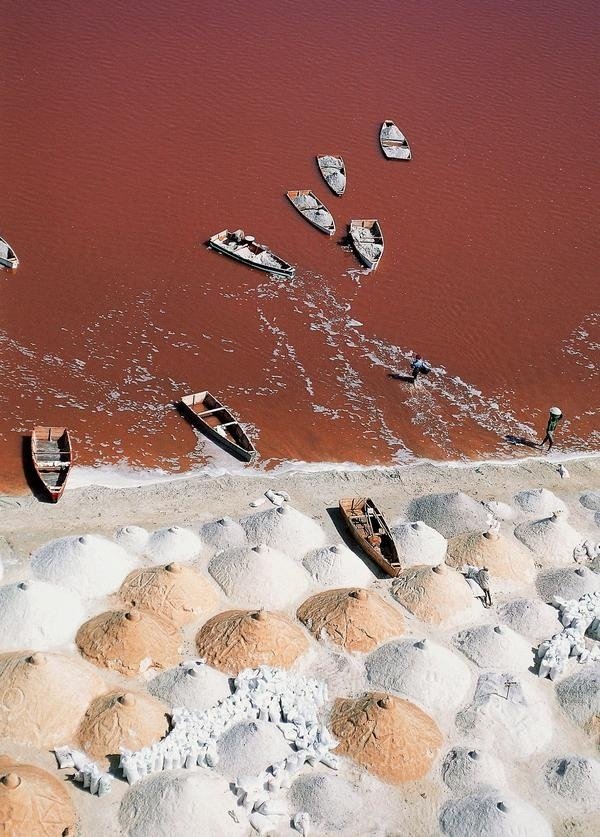 Lake Retba, Senegal