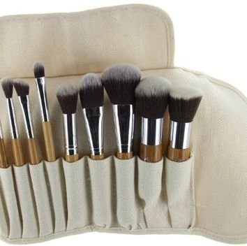 ETA Ultra Natural Goat Hair Premium 10 Pcs Makeup Brush Set