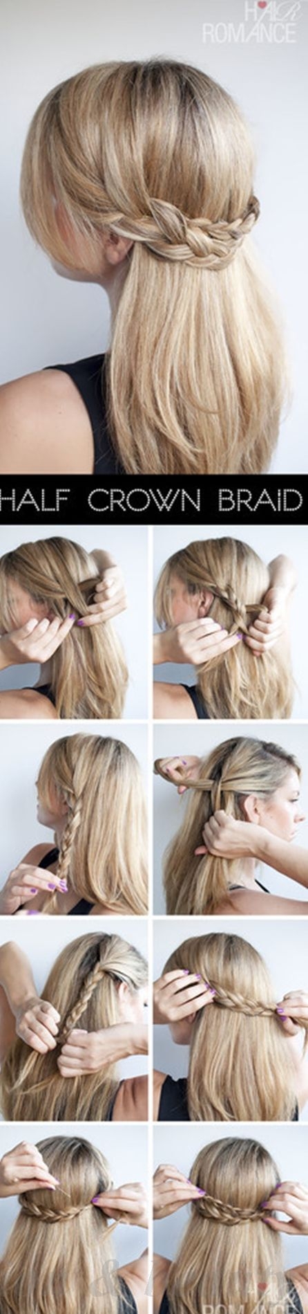 Half-Crown Braid