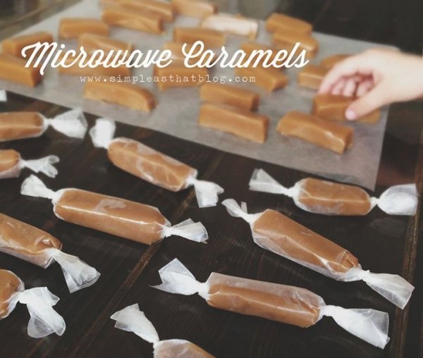 Microwave Caramels