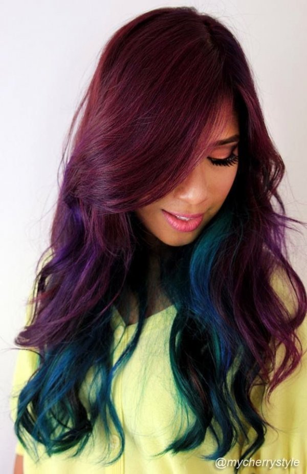 Bejeweled - 35 Beautifully Bold Hair Colors to Consider ... …