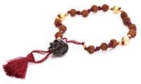 Jade Jagger Rudra Bead Ruby and Quartz Bracelet