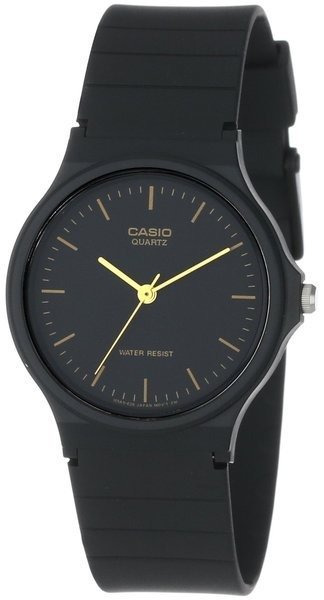 Men's Black Resin Analog Watch