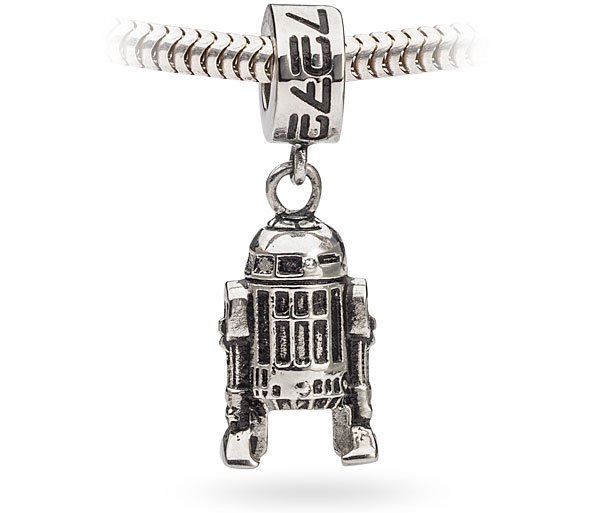 R2-D2 Dangle Charm Bead