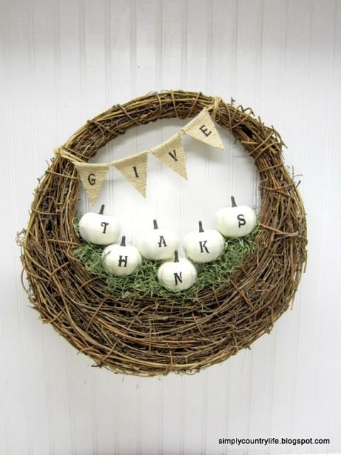 Burlap Bunting