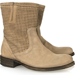 Fiorentini & Baker Studded Suede Ankle Boots