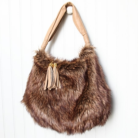 Fur-ociously Flirty Faux Fur Purse