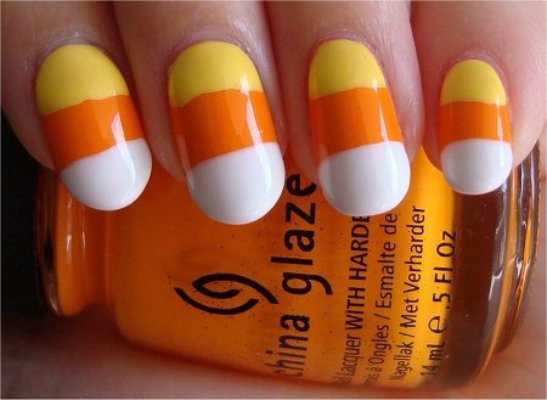 China Glaze,color,yellow,orange,nail,