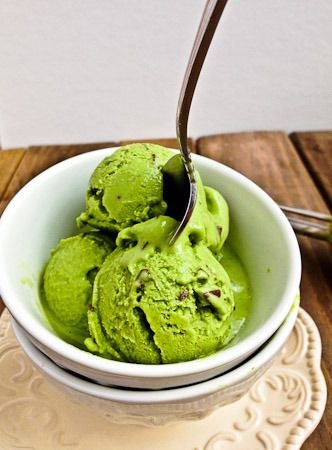 Mint Chocolate Chip Frozen Yogurt