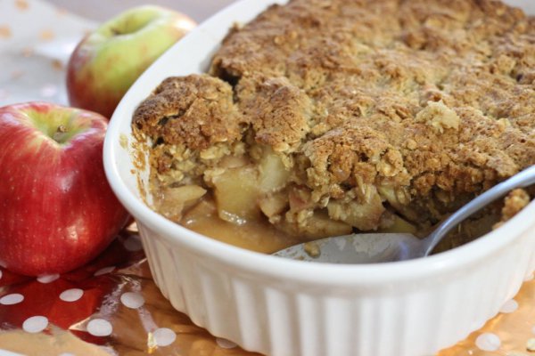 crumble, food, dish, dessert, apple crisp,