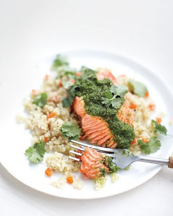 Salmon and Quinoa