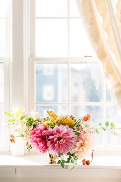 Big Flowers in a Small Vase