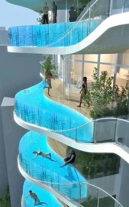 Balcony Swimming Pools in Mumbai, India