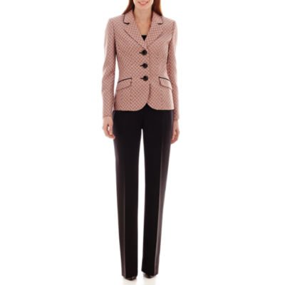 Handle Those Dreadfully Long Meetings in a Sleek Dual Tone Pantsuit