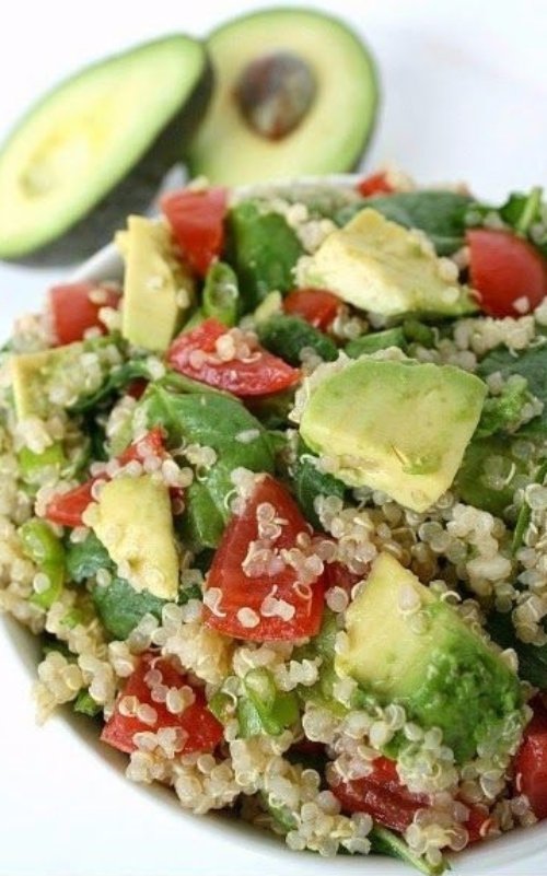 Quinoa Avocado Spinach