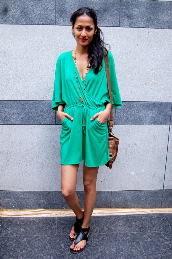 Green Jumpsuit