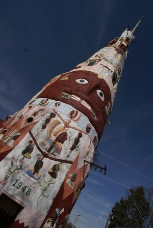 Totem Pole, Foyil, Oklahoma