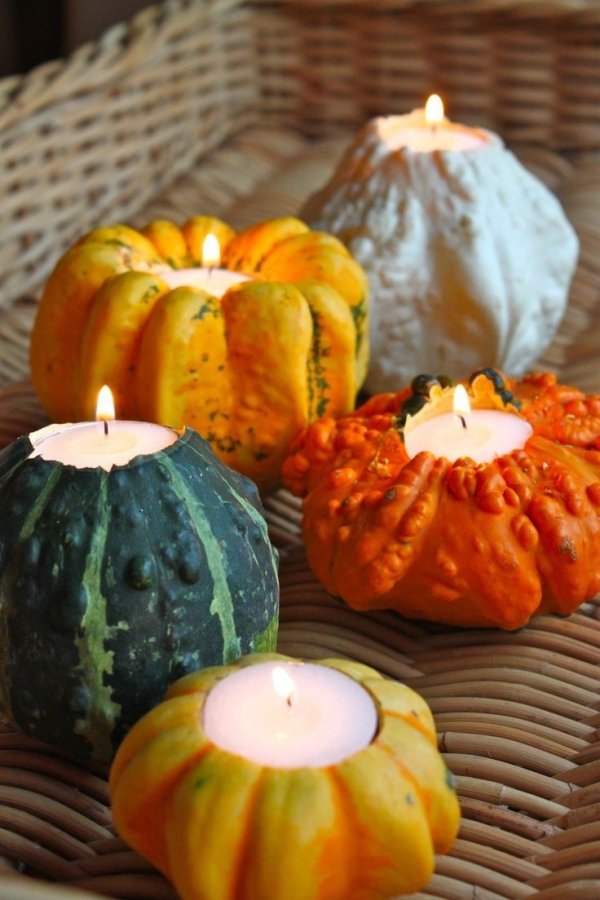 Gourd Candles