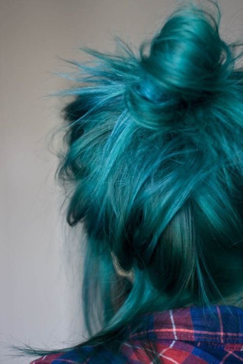 Blue Updo