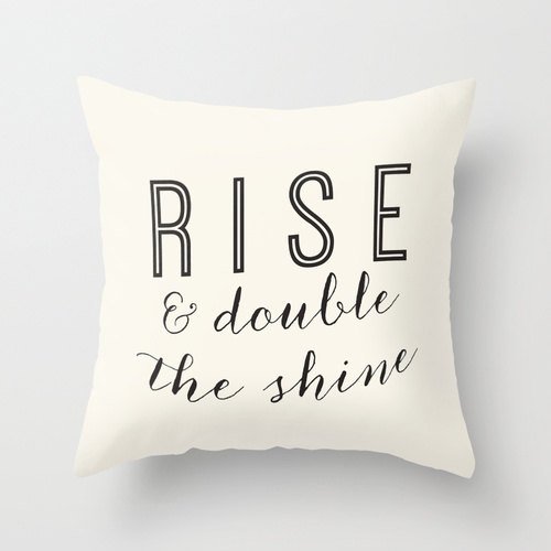 Rise Throw Pillow